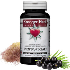 Kroeger Herbs Men's Special bottle front view