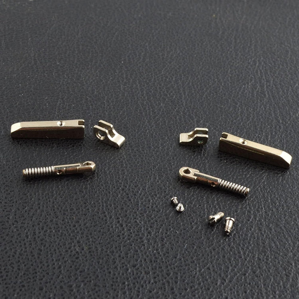 Solder-free hinge installation for glasses by KRUPOVIUS