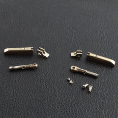 Solder-free hinge installation for glasses by KRUPOVIUS