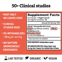 Cortisol support concept graphic