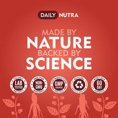 Back label with ingredients and directions for KSM-66 Ashwagandha Gummies