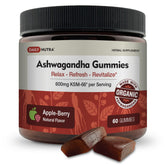 KSM-66 Ashwagandha Gummies packaging 60-count bottle