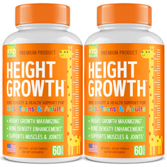 KTD BIOLABS height growth pills bottle and capsules