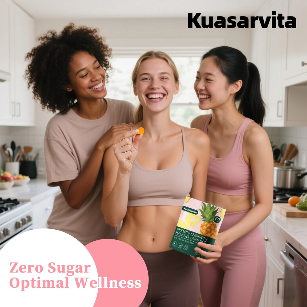 Two gummies daily for feminine health support