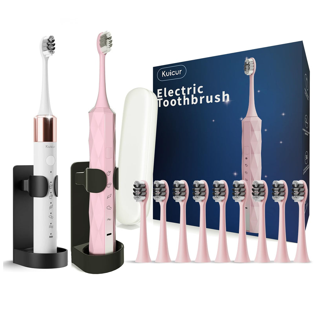 Kuicur Diamond Style electric toothbrush front view