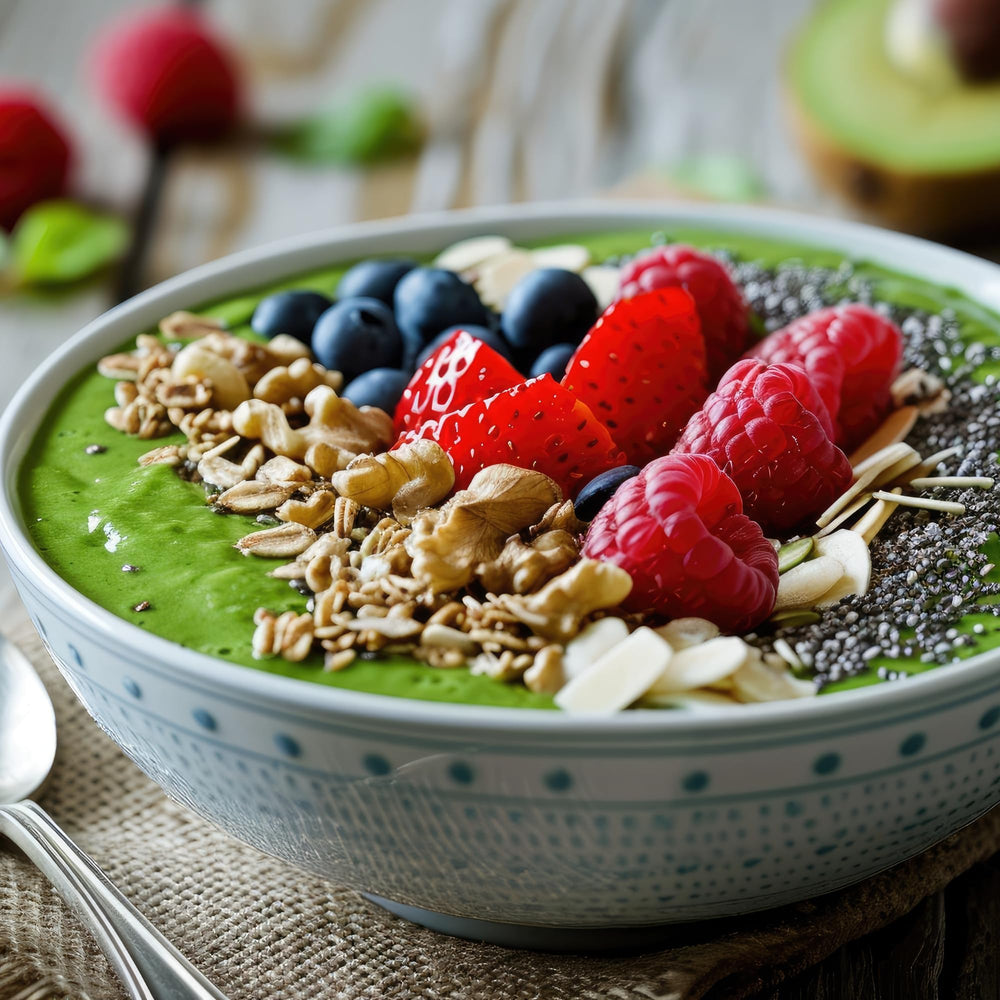 Wheatgrass in Kuli Kuli Green Power