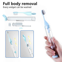 Includes two toothbrush heads and two cleaning brushes