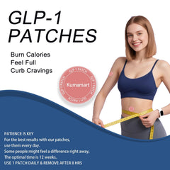 GLP-1 Patch suitable for all skin types (M)