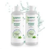 KUNPHY Ultrasonic Retainer Cleaner Concentrate bottle with mint label