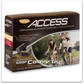 Kurniso Access Exercise Bars chocolate peanut butter krisp bar offer sustained energy for workouts