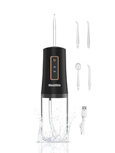 KUSKER Water Dental Flosser Elegant Black front view