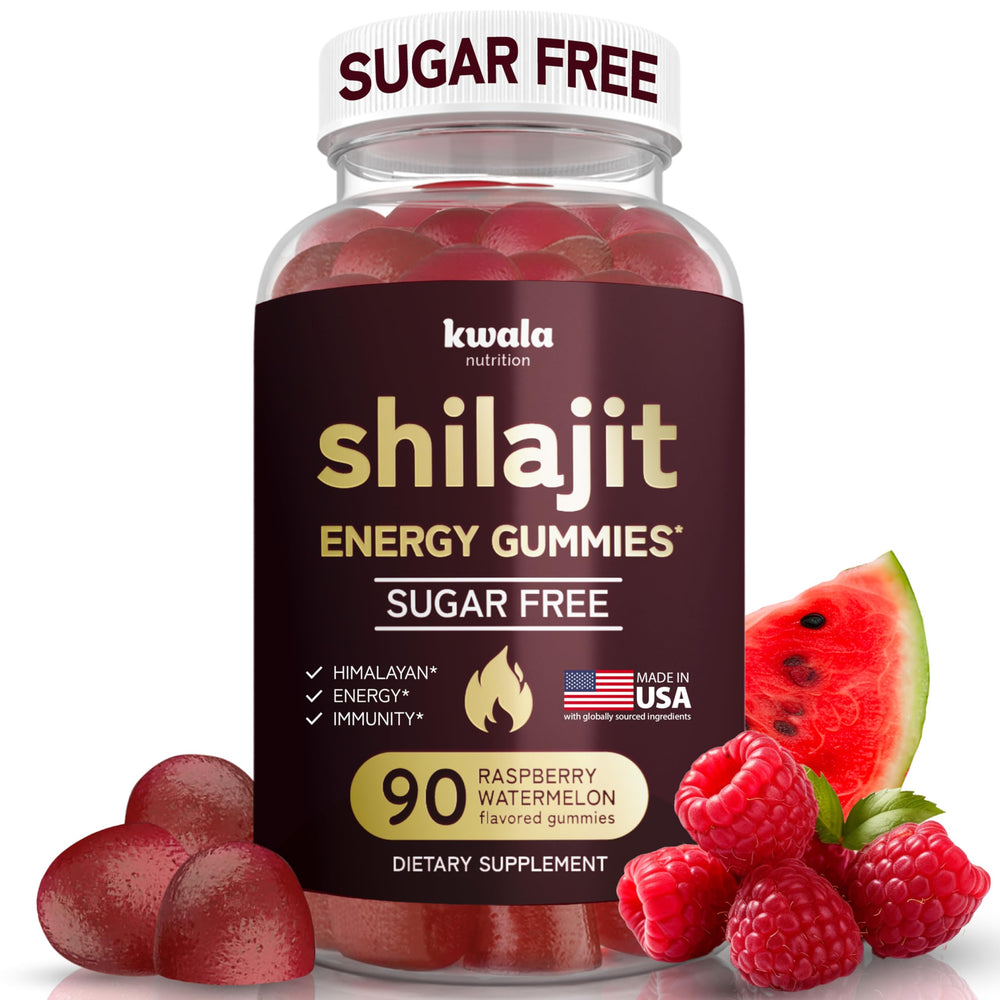 Kwala Nutrition Shilajit Gummies bottle front view