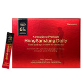 KWANGDONG Premium Korean Red Ginseng Extract - front of packaging with 30 daily packs