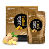 Kwangdong Ssang Hwa Jin Ginger Tea pouch front label