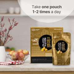 Travel-friendly Ginger Ssang Hwa Jin tea pouches