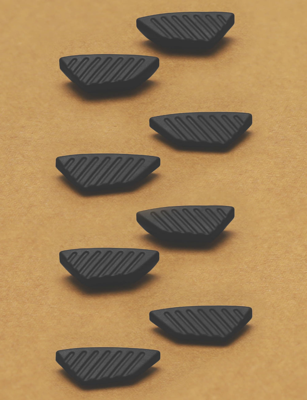 Lightweight Kygear nose pads (0.3 oz) for all-day wear