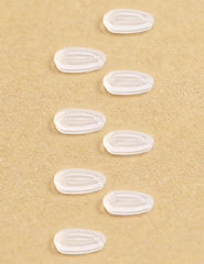 Non-slip silicone nose pad grip shown during activity