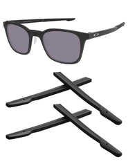 Kygear black silicone temple sleeve for Oakley Milestone OX8038