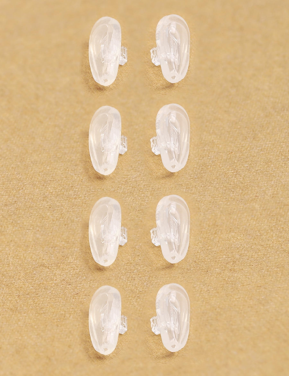 Non-slip silicone grip on the nose bridge for active wear