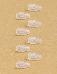 Featherlight 0.3oz silicone nose pieces for all-day comfort