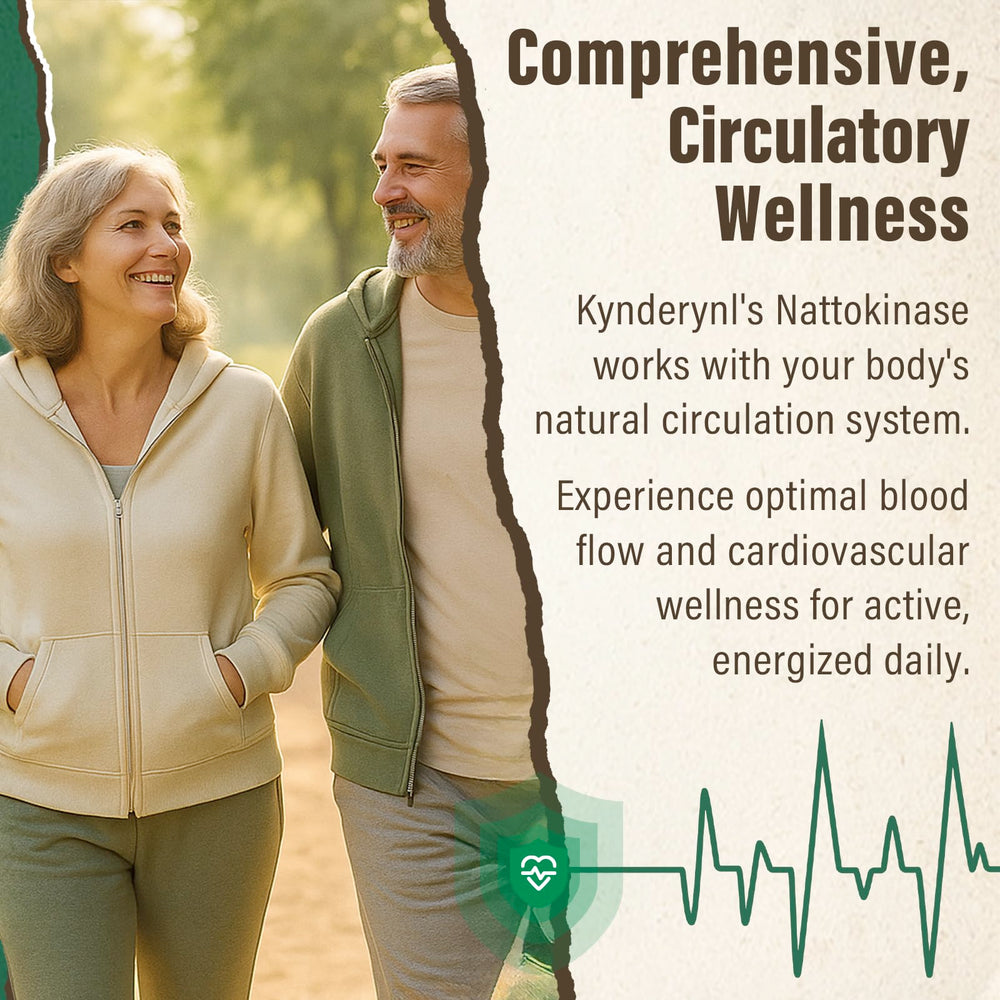 Nattokinase tablet illustrating digestion and absorption benefits