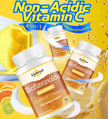 High absorption thanks to citrus bioflavonoids and Vitamin C 1000mg