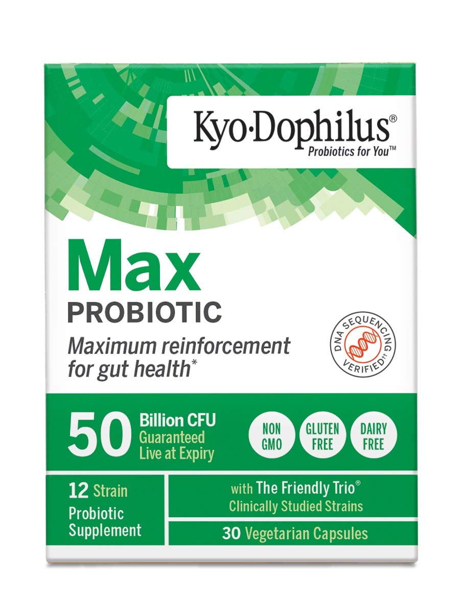 Packaging for Kyo-Dophilus Max Probiotics