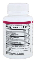 Close-up of Kyolic 105 bottle label