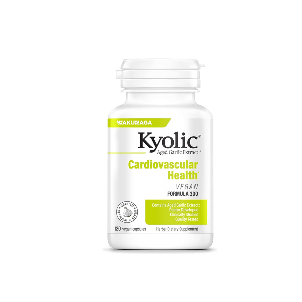 Bottle of Kyolic Aged Garlic Extract Formula 300 Cardiovascular