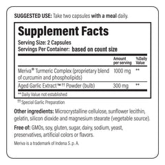 Kyolic Cur cumin with Meriva Turmeric Complex for enhanced absorption and antioxidant support