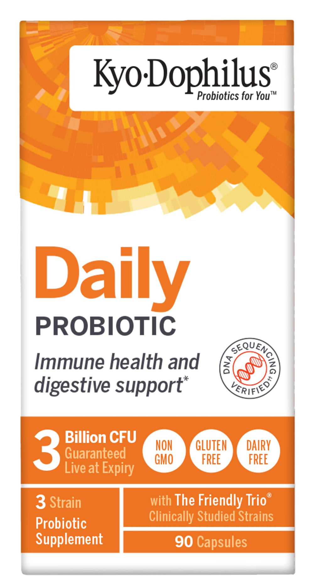 Three probiotic strains L. gasseri, B. bifidum and B. longum