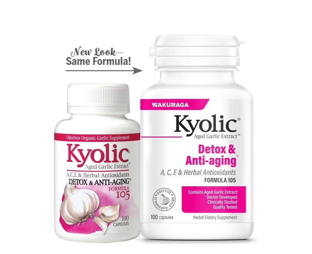 Organic garlic cloves used in Kyolic Aged Garlic Extract