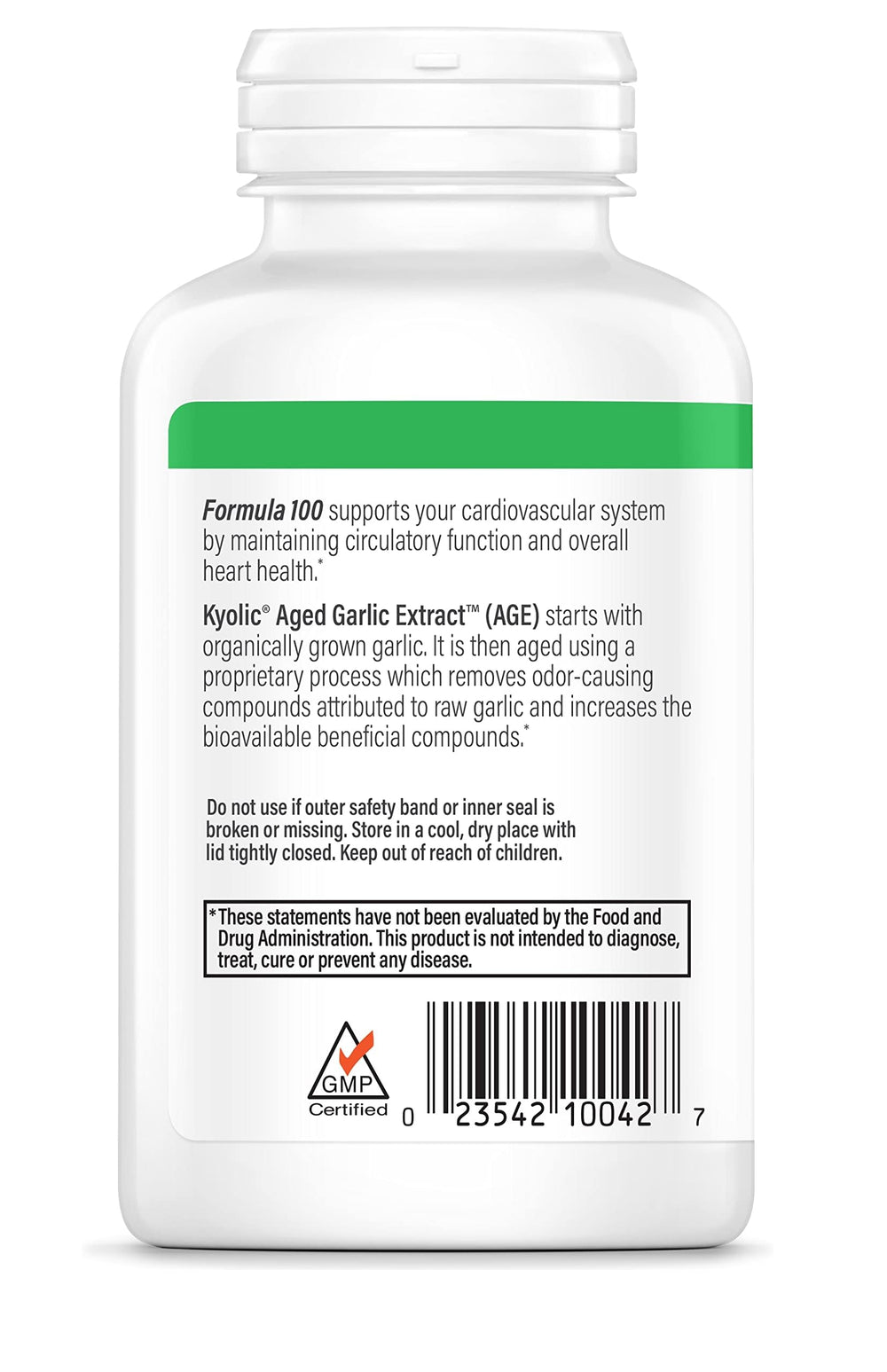 Wakunaga Kyolic product line featuring Aged Garlic Extract