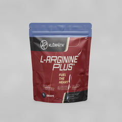 Front label of L-arginine Plus bottle
