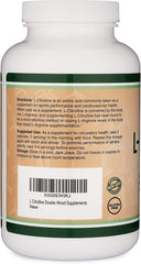 Supplements for nitric oxide support — L Citrulline