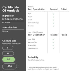 Double Wood L Citrulline capsules product image