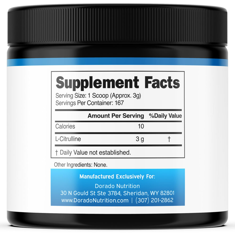 Graphic illustrating nitric oxide support from L Citrulline powder