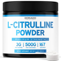L Citrulline powder 3g boosting stamina and endurance during workouts
