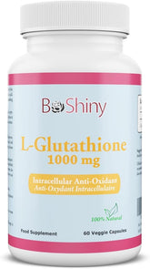 Bottle of L-Glutathione Skin Brightening Pills - 60 capsules