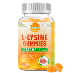 L-Lysine Gummies 1000 mg front label