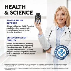 120 vegan capsules of L Theanine 400 mg