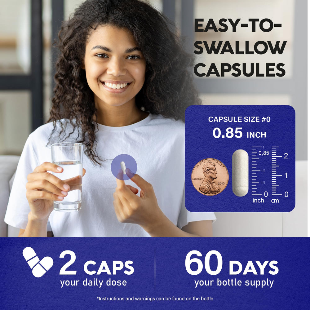 Made in USA emblem on L Theanine packaging