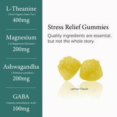 Jar containing L-Theanine 400mg Gummies