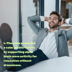 Ingredients and nutrition facts for L-Theanine 400mg