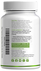 Compact packaging of L-Theanine 400mg 400-capsule bottle