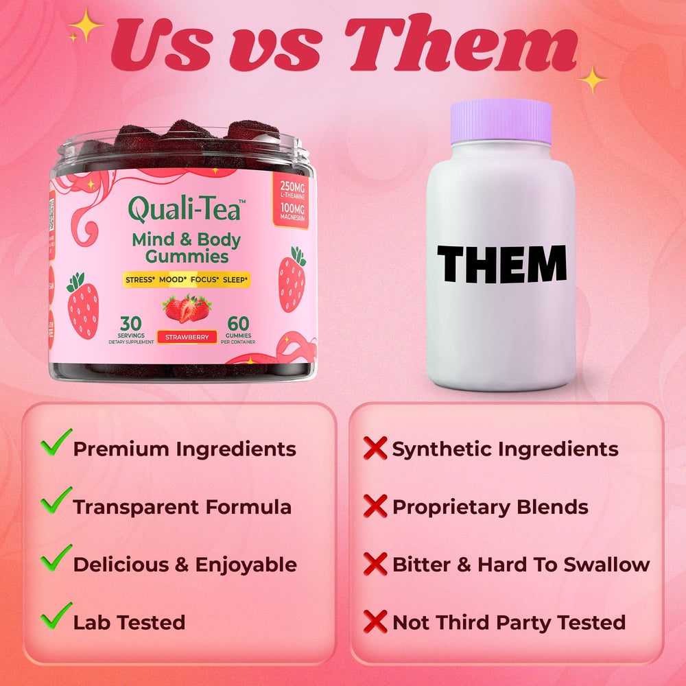 L-Theanine and GABA supplement imagery