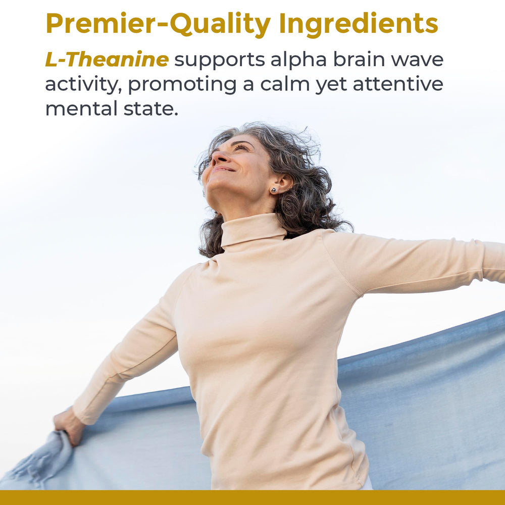Natural amino acid L-Theanine promotes relaxation