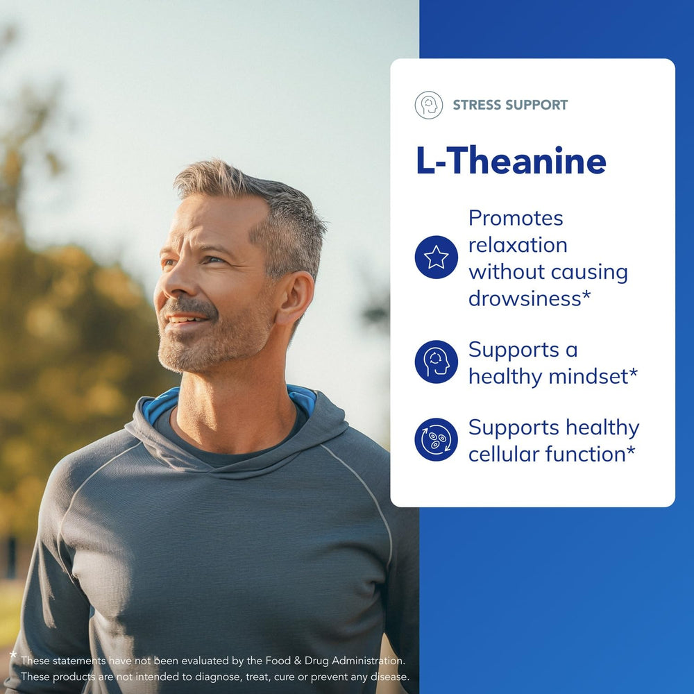 Relaxation support concept with Pure Encapsulations L-Theanine