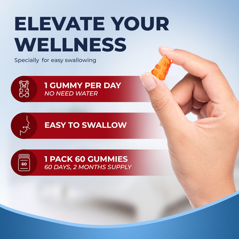 Ingredients panel for L-Tryptophan 1000mg Gummies
