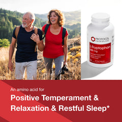 L-Tryptophan 500mg capsules close-up